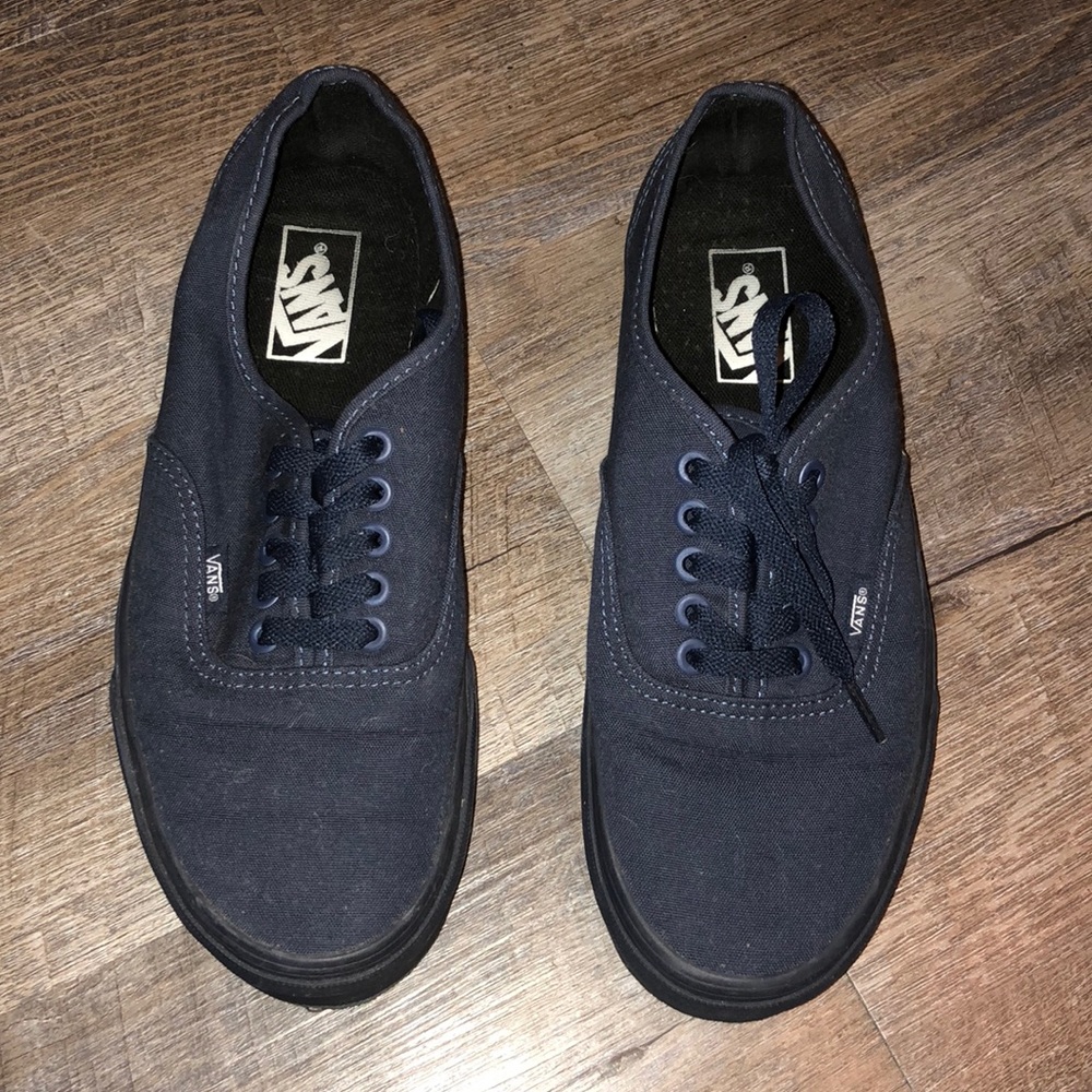 Navy Vans brand new size 9